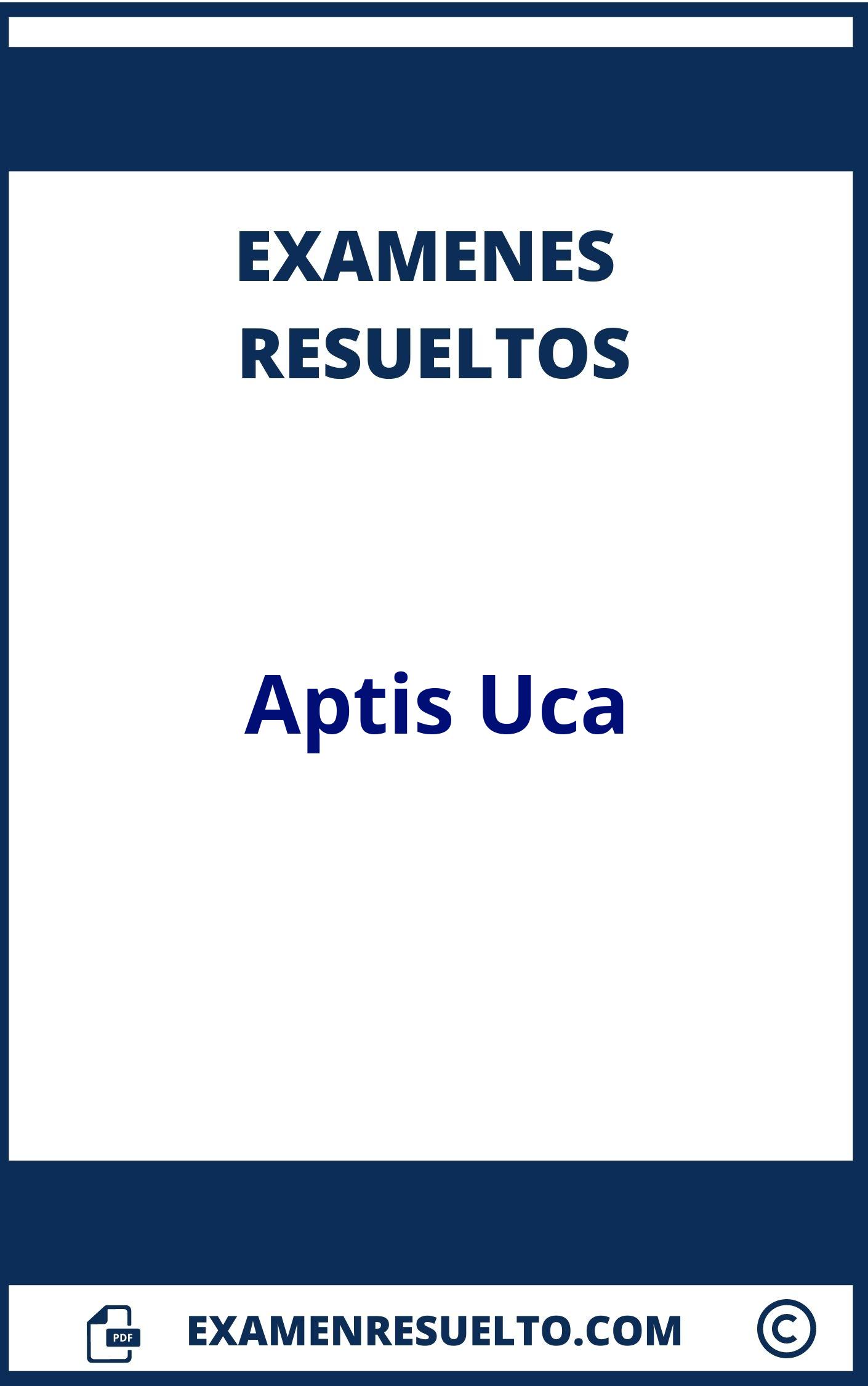 Examen Aptis Uca Resuelto