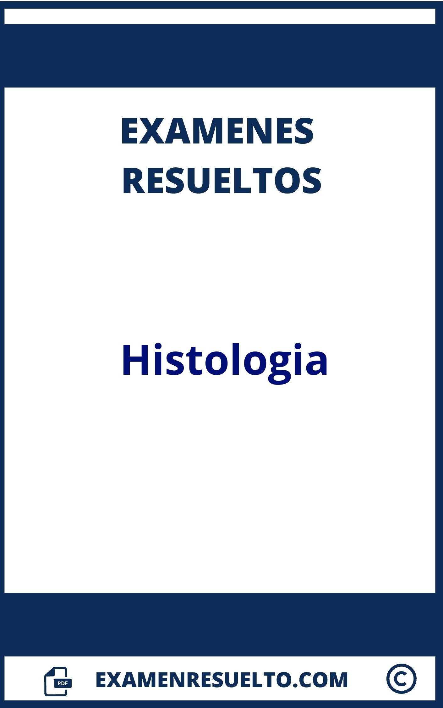 Examen Histologia Resuelto 】2024