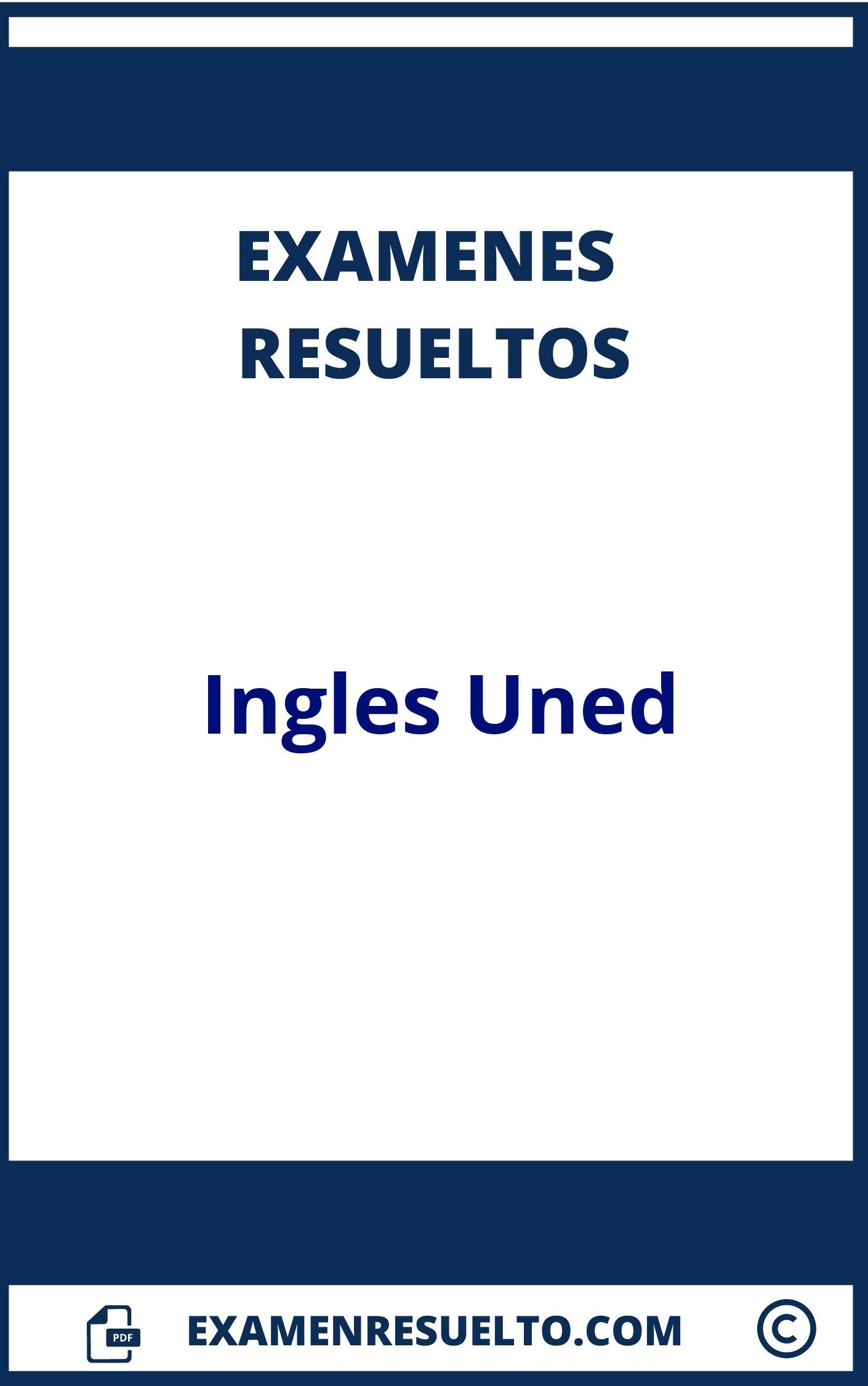 Examen Ingles Uned Resuelto