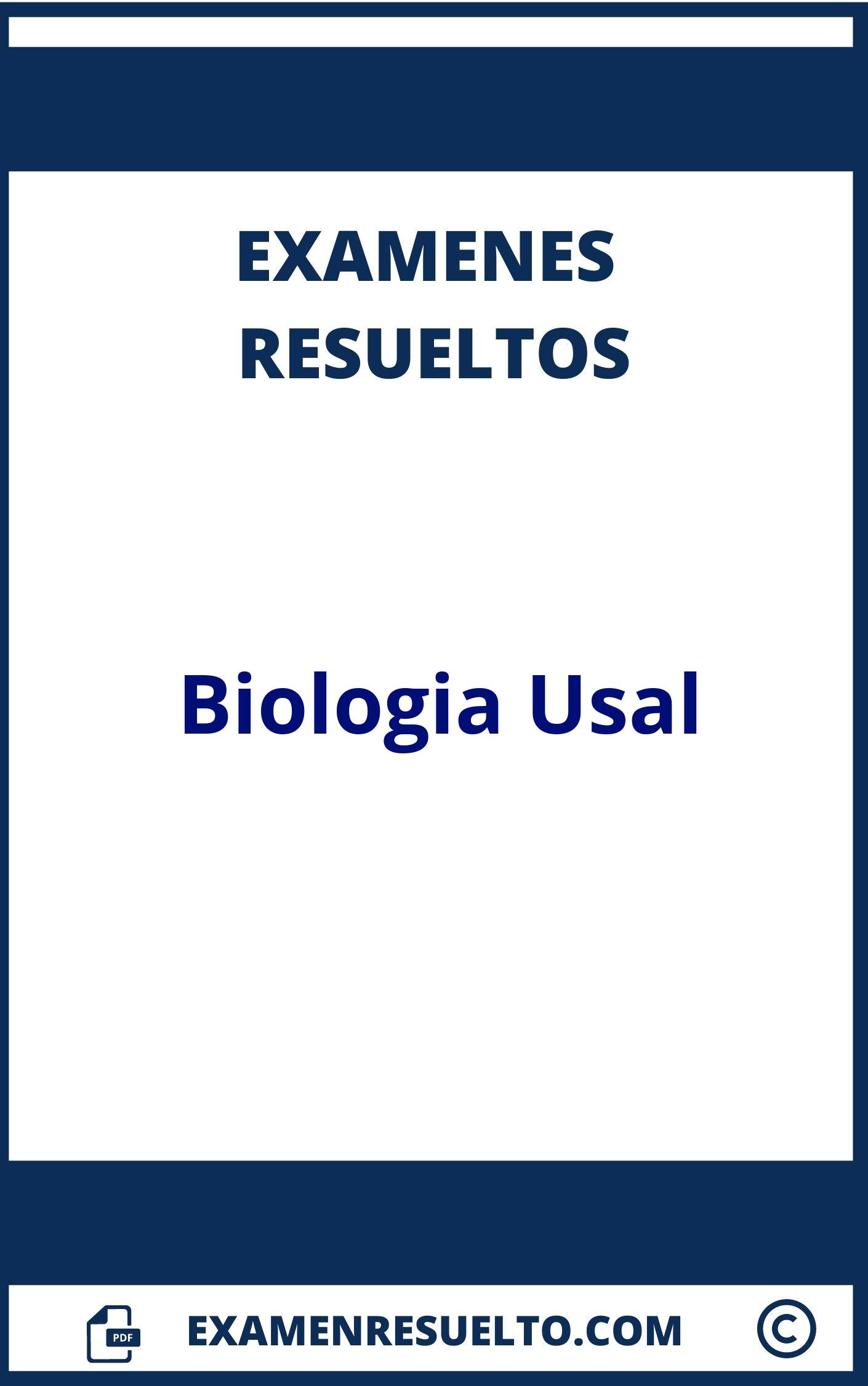 Examenes Biologia Usal Resueltos