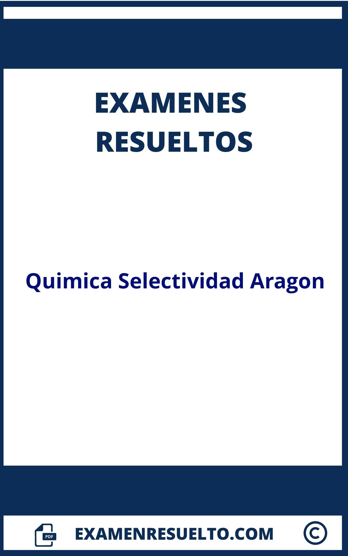 Examenes Quimica Selectividad Aragon Resueltos